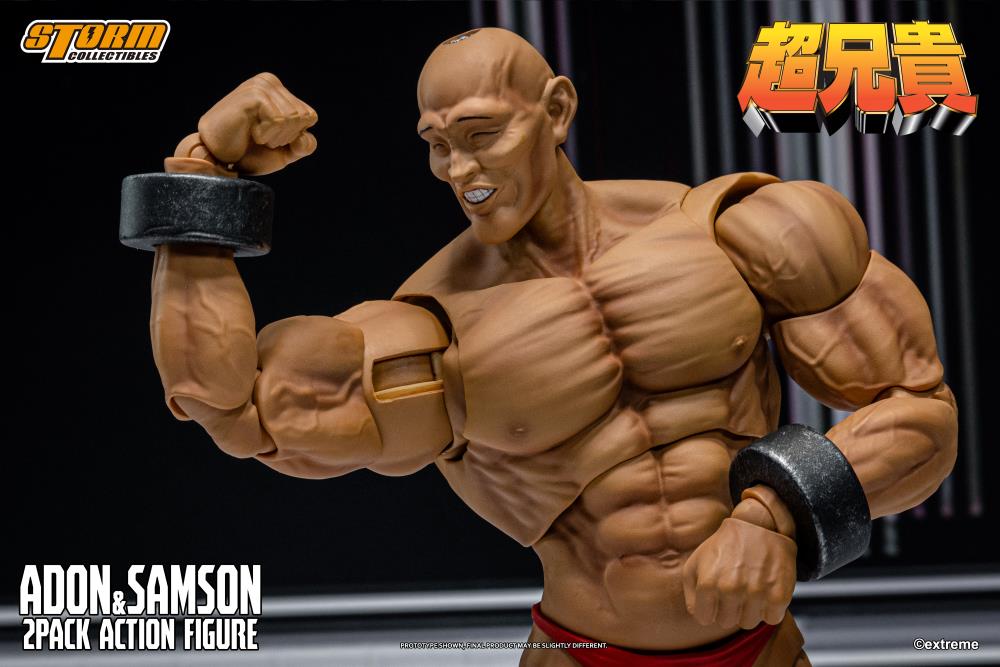 Chou-Aniki Adon and Samson 1/12 Scale Action Figure Set Gallery Image 27