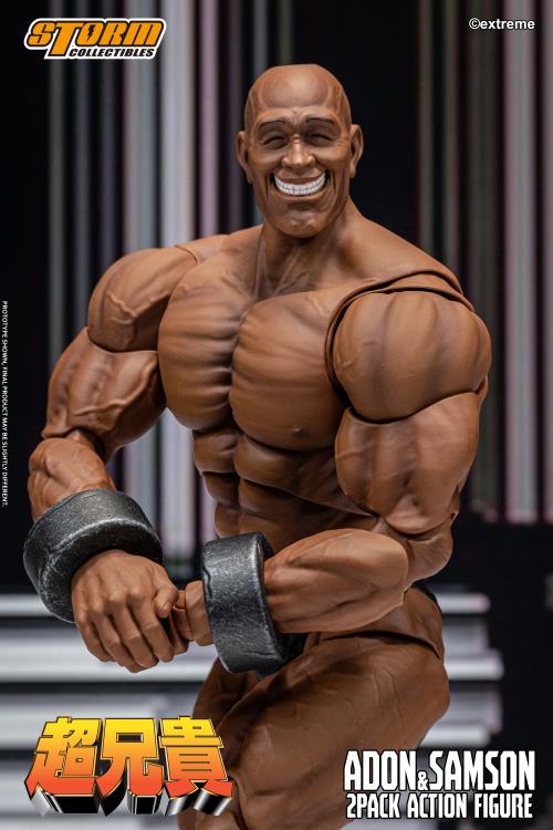 Chou-Aniki Adon and Samson 1/12 Scale Action Figure Set Gallery Image 15
