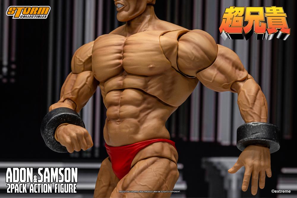 Chou-Aniki Adon and Samson 1/12 Scale Action Figure Set Gallery Image 25