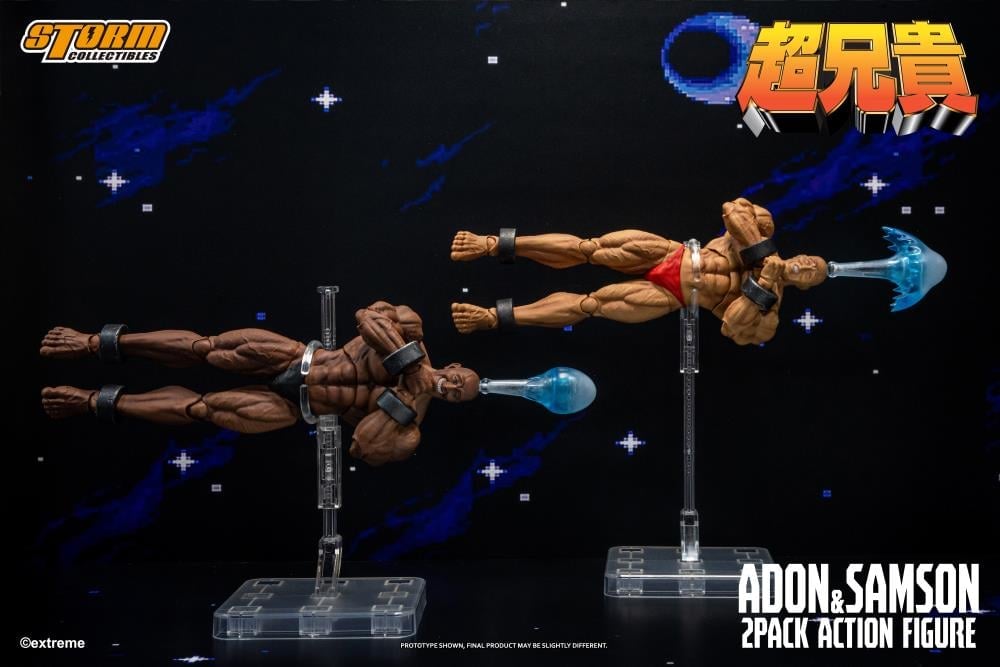 Chou-Aniki Adon and Samson 1/12 Scale Action Figure Set Gallery Image 29