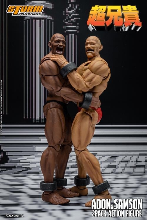 Chou-Aniki Adon and Samson 1/12 Scale Action Figure Set Gallery Image 12