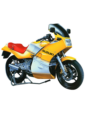 Aoshima Suzuki GJ21A RG250 HBΓ '84 1/12 Scale Motorcycle Model Kit
