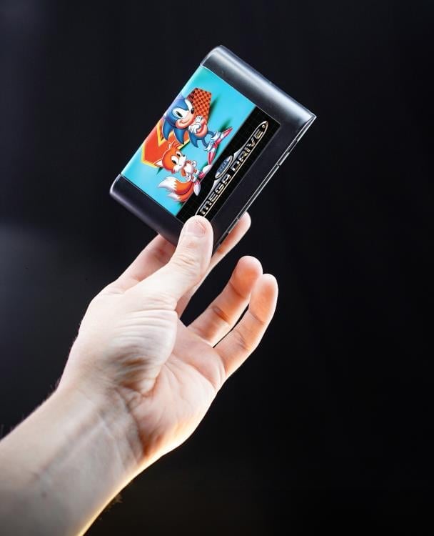 Sonic the Hedgehog 2 Console Heroes Green Hill Zone (Mega Drive) Cartridge Diorama Gallery Image 8