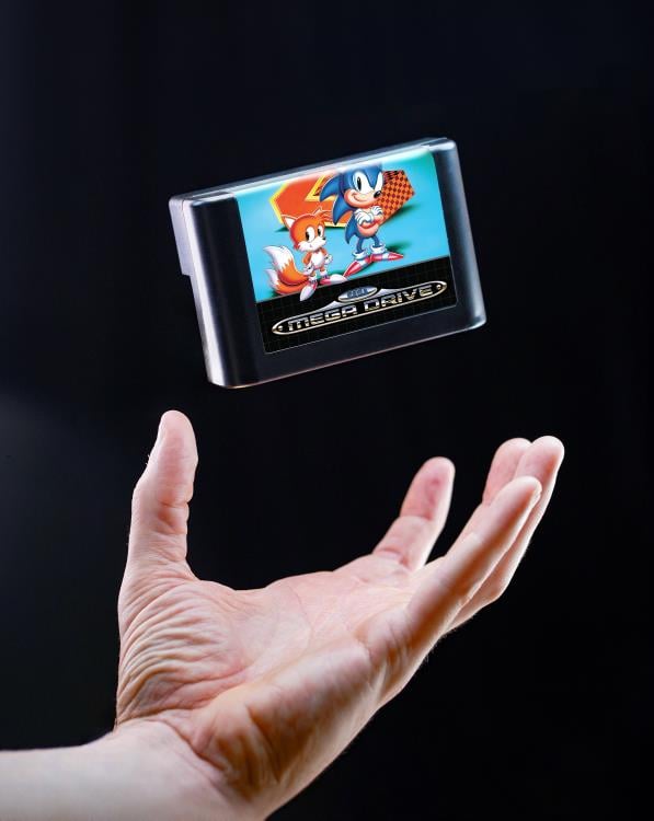Sonic the Hedgehog 2 Console Heroes Green Hill Zone (Mega Drive) Cartridge Diorama Gallery Image 9