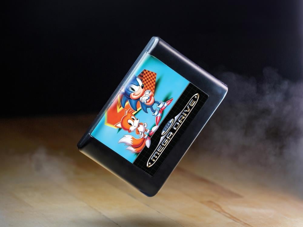 Sonic the Hedgehog 2 Console Heroes Green Hill Zone (Mega Drive) Cartridge Diorama Gallery Image 7