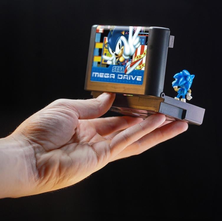 Sonic the Hedgehog 3 Console Heroes Carnival Night Zone (Mega Drive) Cartridge Diorama Gallery Image 4