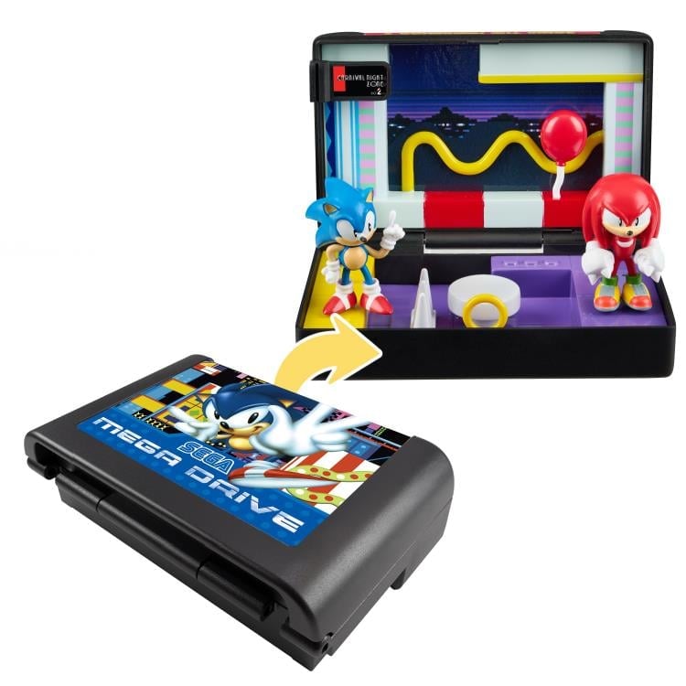 Sonic the Hedgehog 3 Console Heroes Carnival Night Zone (Mega Drive) Cartridge Diorama Gallery Image 9