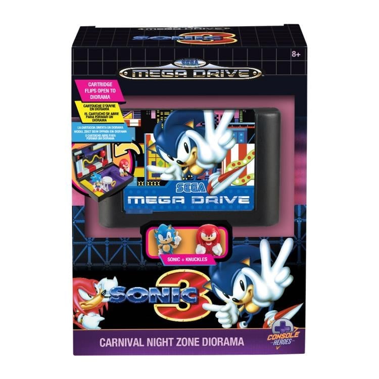 Sonic the Hedgehog 3 Console Heroes Carnival Night Zone (Mega Drive) Cartridge Diorama Gallery Image 12
