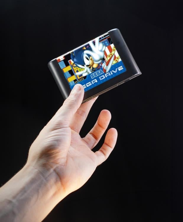 Sonic the Hedgehog 3 Console Heroes Carnival Night Zone (Mega Drive) Cartridge Diorama Gallery Image 6