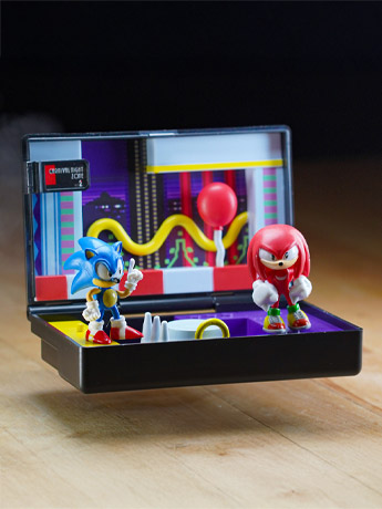Sonic the Hedgehog 3 Console Heroes Carnival Night Zone (Mega Drive) Cartridge Diorama Gallery Image 2
