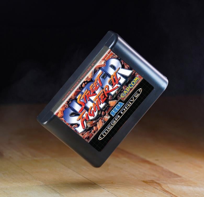 Street Fighter II Console Heroes Ken Stage (Mega Drive) Cartridge Diorama Gallery Image 5