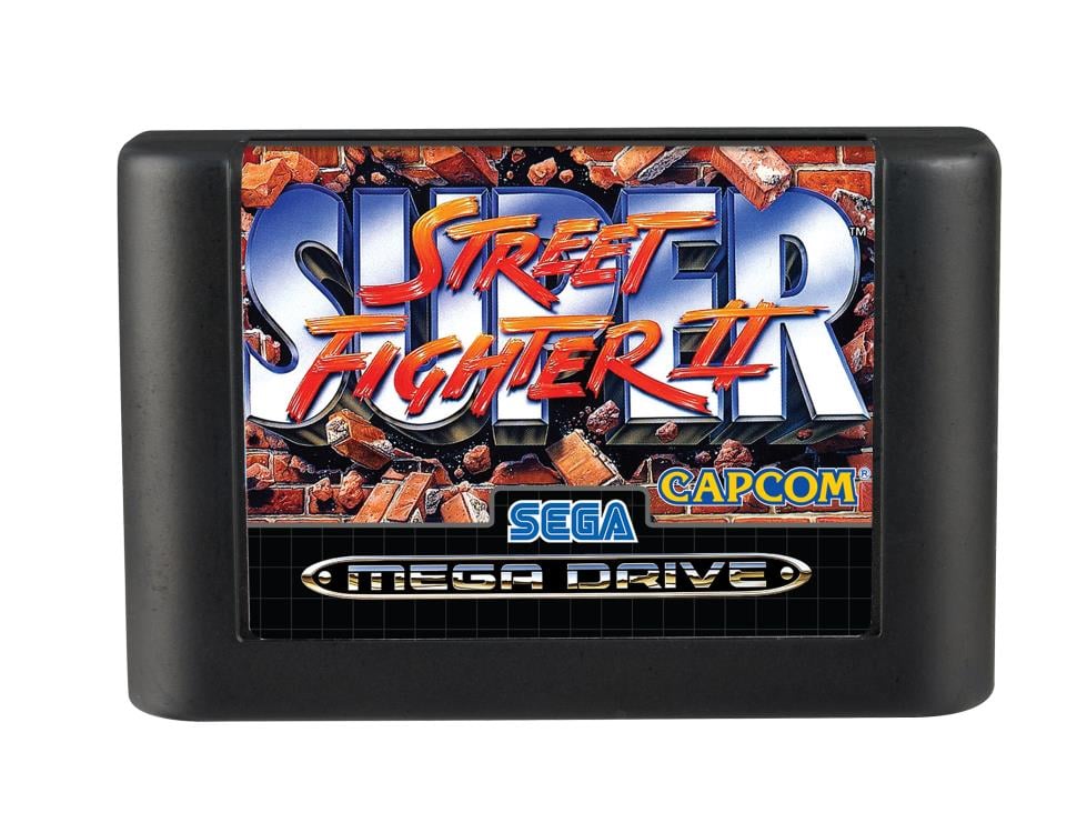 Street Fighter II Console Heroes Ken Stage (Mega Drive) Cartridge Diorama Gallery Image 10
