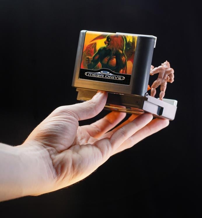 Altered Beast Console Heroes Graveyard (Mega Drive) Cartridge Diorama Gallery Image 4