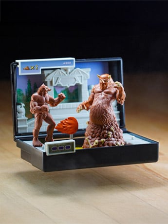Altered Beast Console Heroes Graveyard (Mega Drive) Cartridge Diorama Gallery Image 2
