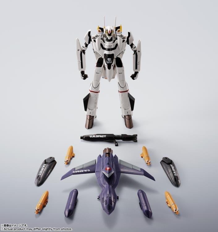 Macross Zero Hi-Metal R VF-0S Phoenix (Roy Focker Use) + QF-2200D-Ghost Action Figure Gallery Image 22