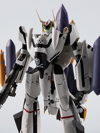 Macross Zero Hi-Metal R VF-0S Phoenix (Roy Focker Use) + QF-2200D-Ghost Action Figure Gallery Image 2