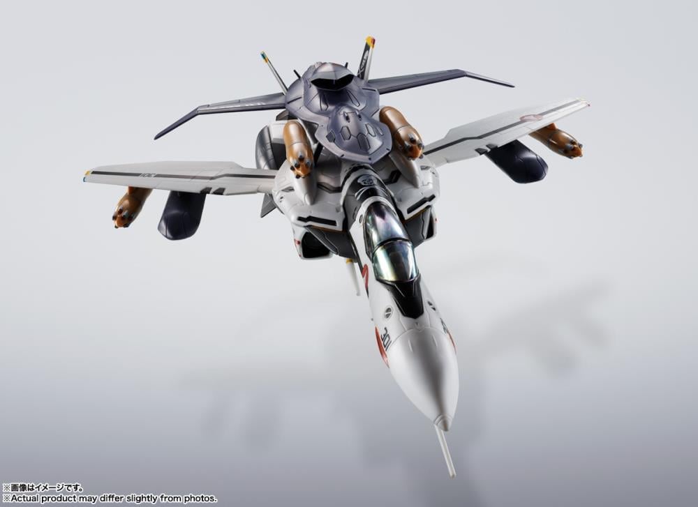 Macross Zero Hi-Metal R VF-0S Phoenix (Roy Focker Use) + QF-2200D-Ghost Action Figure Gallery Image 8