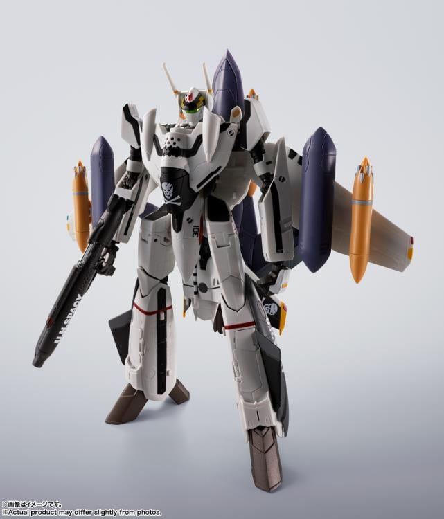Macross Zero Hi-Metal R VF-0S Phoenix (Roy Focker Use) + QF-2200D-Ghost Action Figure Gallery Image 3