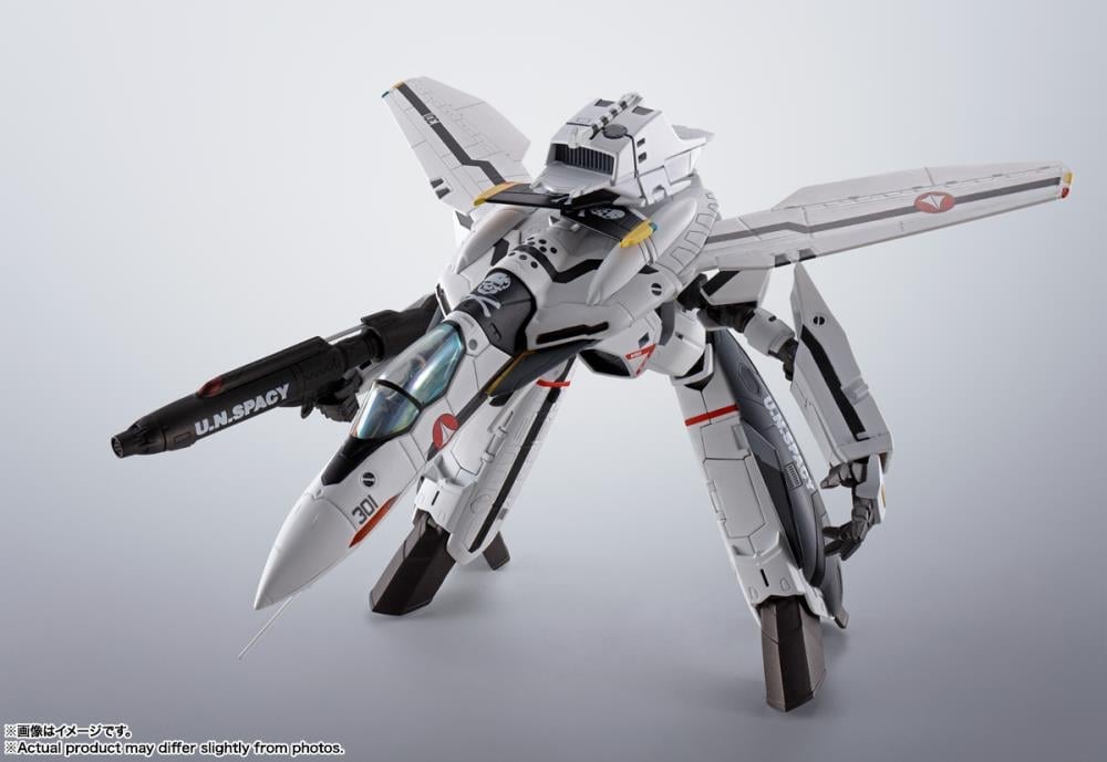 Macross Zero Hi-Metal R VF-0S Phoenix (Roy Focker Use) + QF-2200D-Ghost Action Figure Gallery Image 16