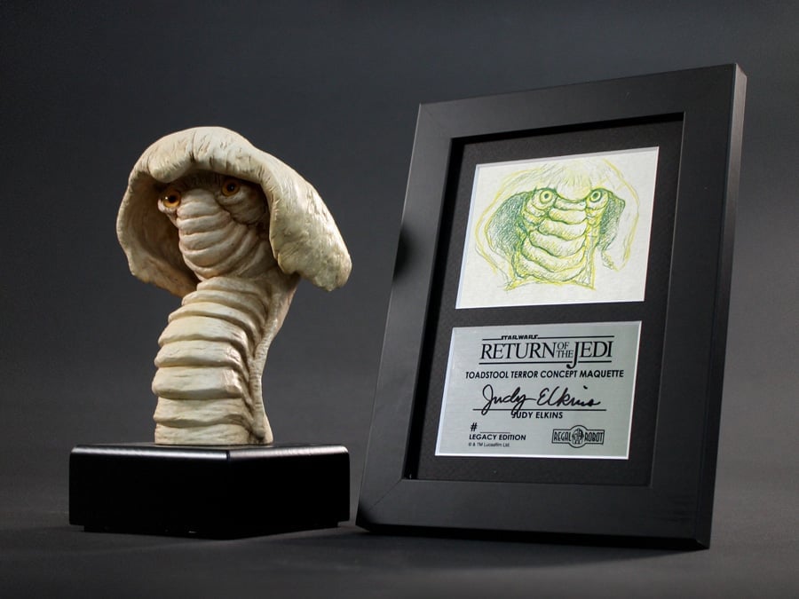 Star Wars: Return of the Jedi Archive Collection Toadstool Terror (Legacy Edition) Limited Edition Concept Maquette Replica Gallery Image 1