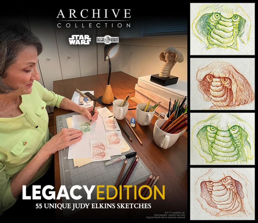 Star Wars: Return of the Jedi Archive Collection Toadstool Terror (Legacy Edition) Limited Edition Concept Maquette Replica Gallery Image 11