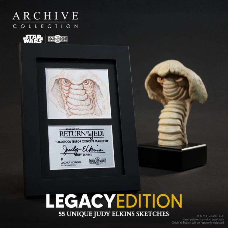 Star Wars: Return of the Jedi Archive Collection Toadstool Terror (Legacy Edition) Limited Edition Concept Maquette Replica Gallery Image 3