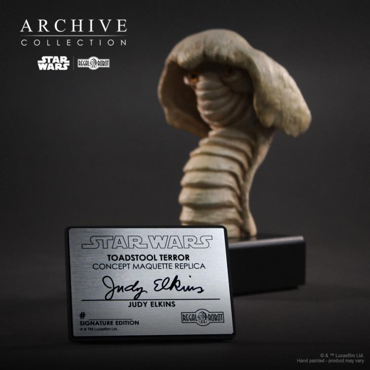 Star Wars: Return of the Jedi Archive Collection Toadstool Terror (Signature Edition) Limited Edition Concept Maquette Replica Gallery Image 10