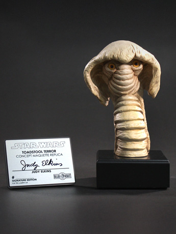 Star Wars: Return of the Jedi Archive Collection Toadstool Terror (Signature Edition) Limited Edition Concept Maquette Replica Gallery Image 2