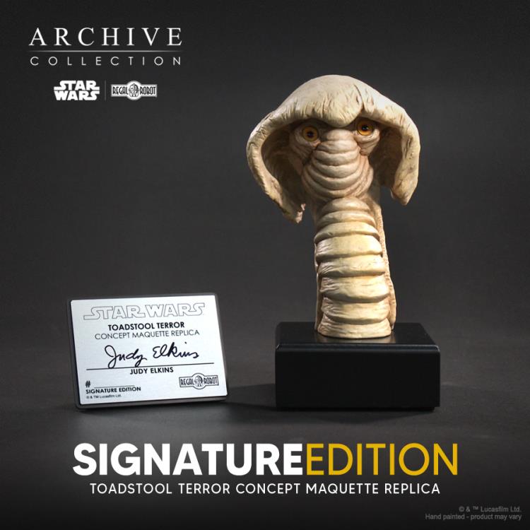 Star Wars: Return of the Jedi Archive Collection Toadstool Terror (Signature Edition) Limited Edition Concept Maquette Replica Gallery Image 9