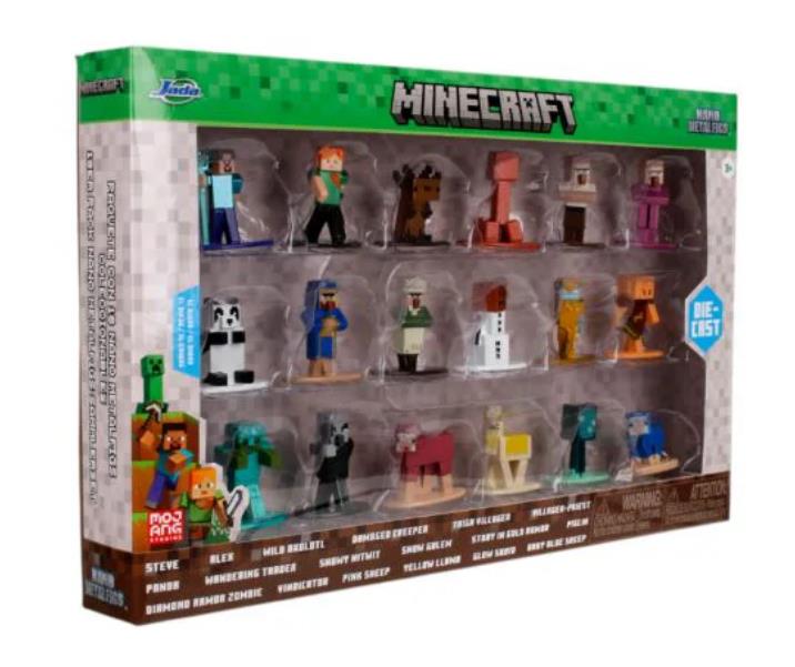 Minecraft Nano MetalFigs Wave 13 18-Pack