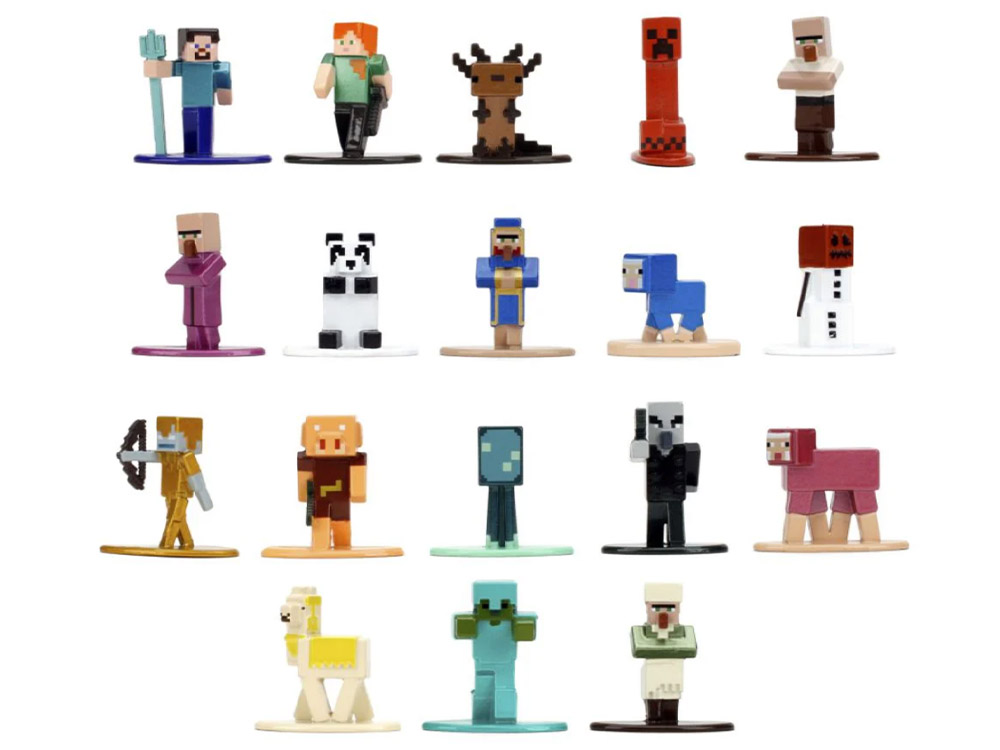 Minecraft Nano MetalFigs Wave 13 18-Pack