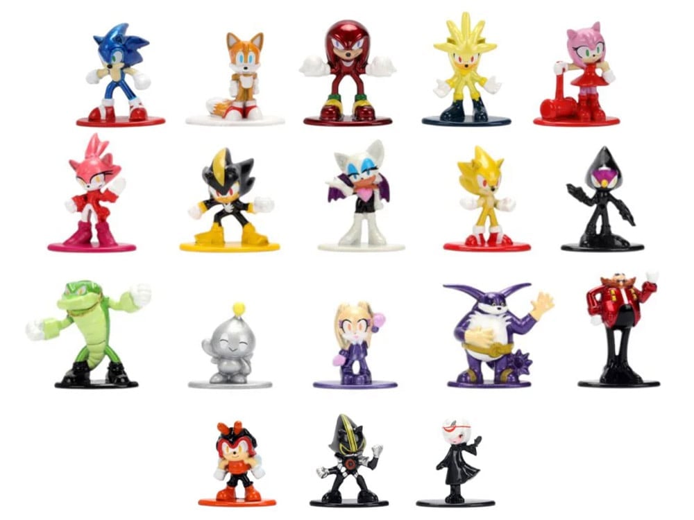Sonic The Hedgehog Nano MetalFigs Wave 2 18-Pack Gallery Image 1
