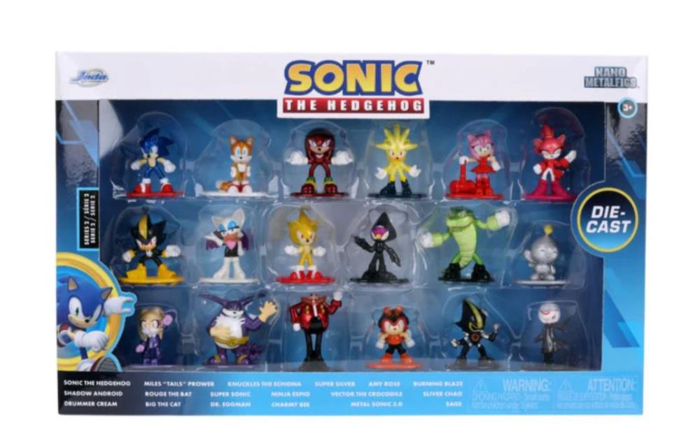 Sonic The Hedgehog Nano MetalFigs Wave 2 18-Pack Gallery Image 4