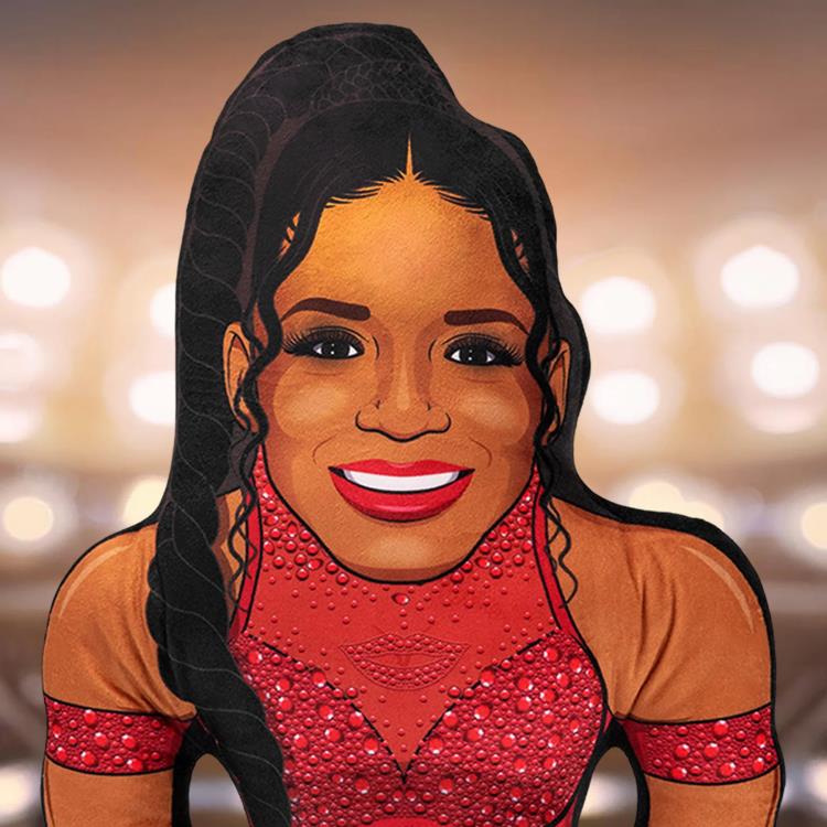 WWE Bleacher Buddy Bianca Belair 24" Plush Gallery Image 5