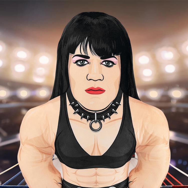 WWE Bleacher Buddy Chyna 24" Plush Gallery Image 5