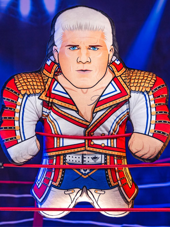 WWE Bleacher Buddy Cody Rhodes 24" Plush Gallery Image 2