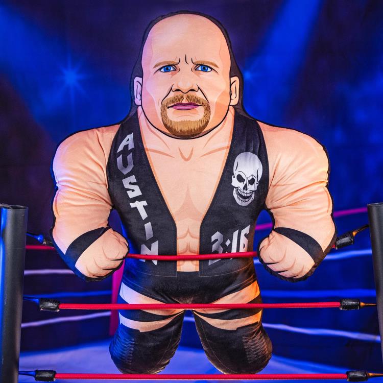 WWE Bleacher Buddy Stone Cold Steve Austin 24" Plush Gallery Image 3