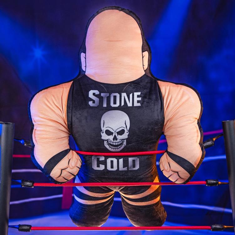 WWE Bleacher Buddy Stone Cold Steve Austin 24" Plush Gallery Image 4