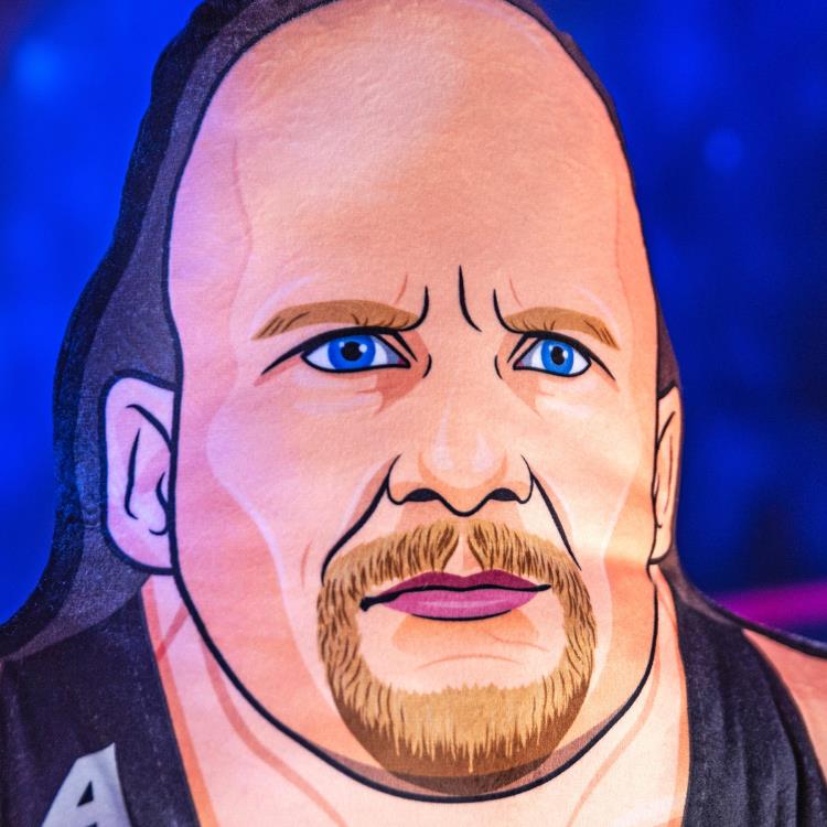 WWE Bleacher Buddy Stone Cold Steve Austin 24" Plush Gallery Image 6
