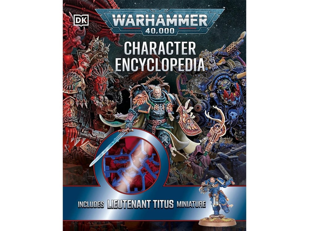 Warhammer 40,000 Character Encyclopedia with Exclusive Lieutenant