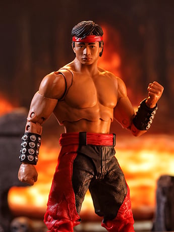 Mortal Kombat Klassic Liu Kang 7" Action Figure Gallery Image 2