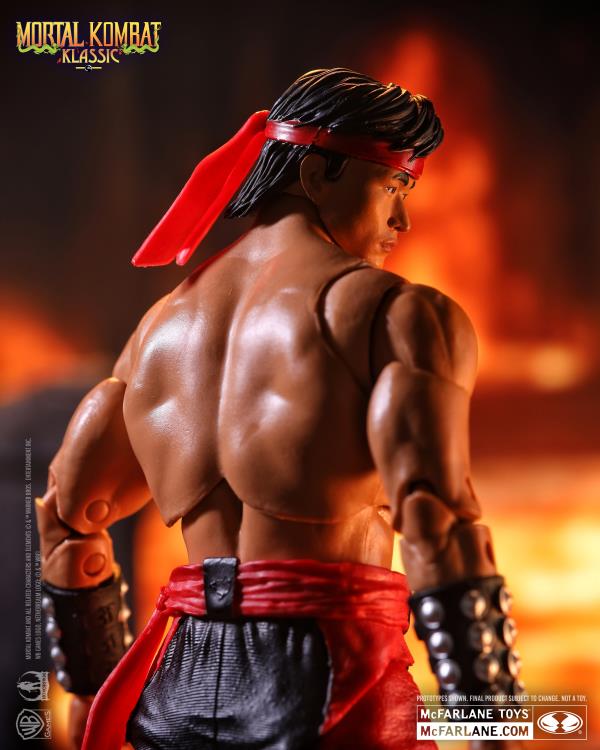 Mortal Kombat Klassic Liu Kang 7" Action Figure Gallery Image 4