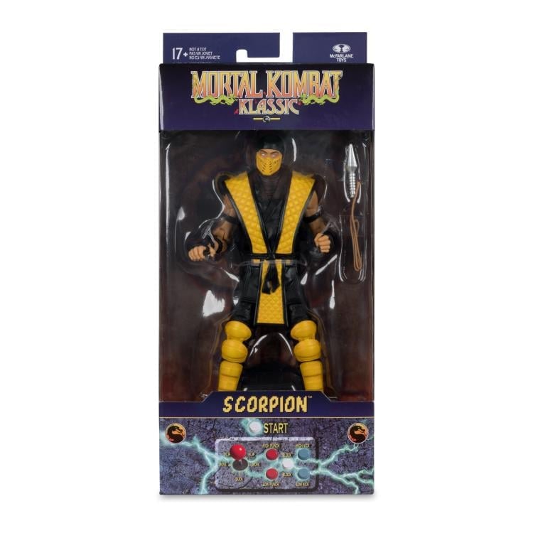 Mortal Kombat Klassic Scorpion 7" Action Figure Gallery Image 11