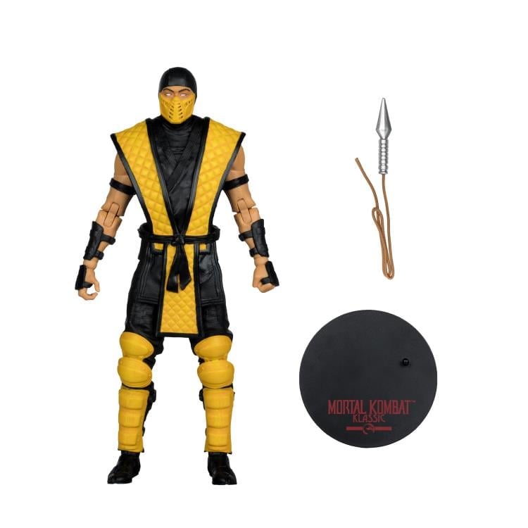 Mortal Kombat Klassic Scorpion 7" Action Figure Gallery Image 9