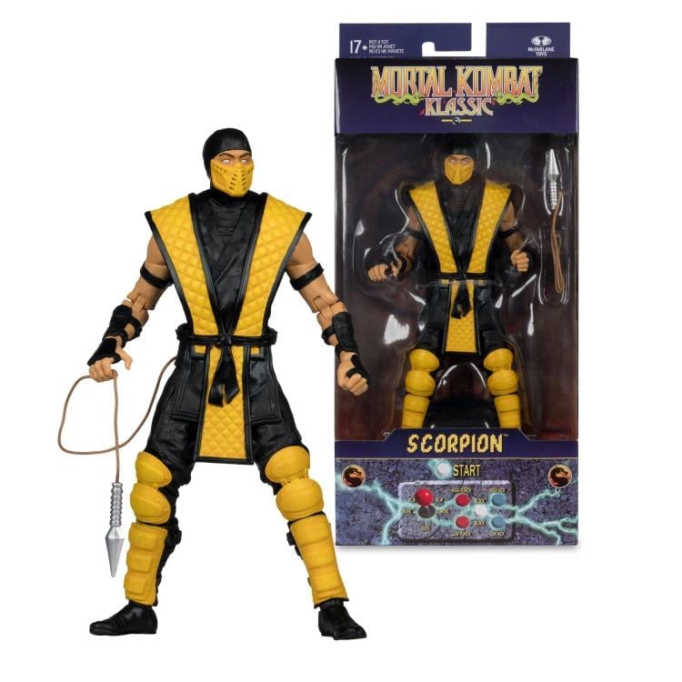 Mortal Kombat Klassic Scorpion 7" Action Figure Gallery Image 10