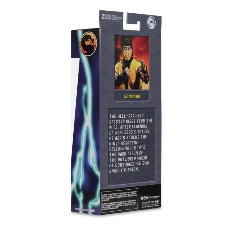 Mortal Kombat Klassic Scorpion 7" Action Figure Gallery Image 13