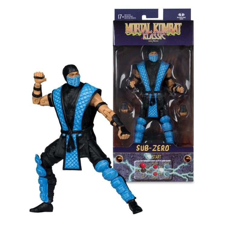 Mortal Kombat Klassic Sub-Zero 7" Action Figure Gallery Image 10