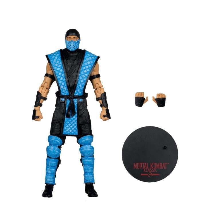 Mortal Kombat Klassic Sub-Zero 7" Action Figure Gallery Image 9