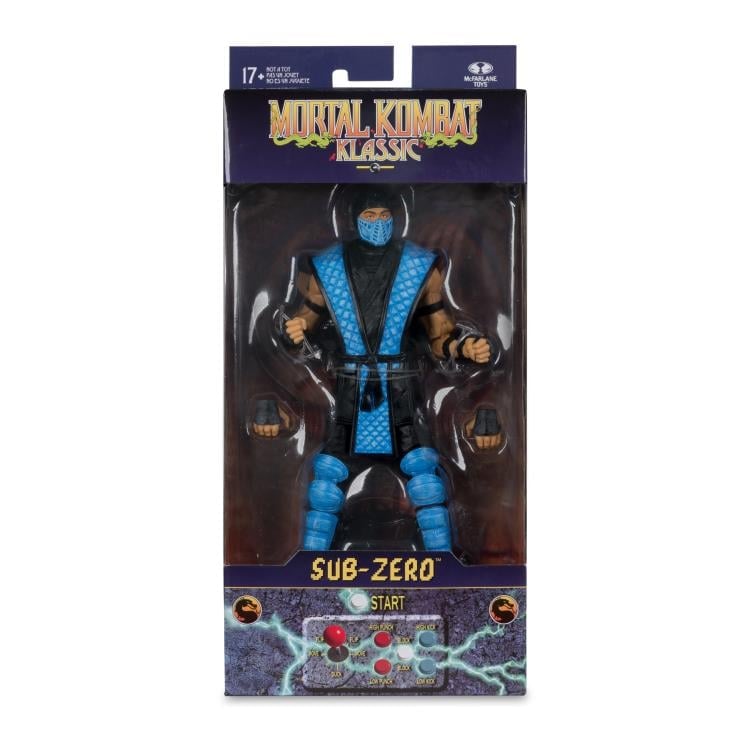 Mortal Kombat Klassic Sub-Zero 7" Action Figure Gallery Image 11