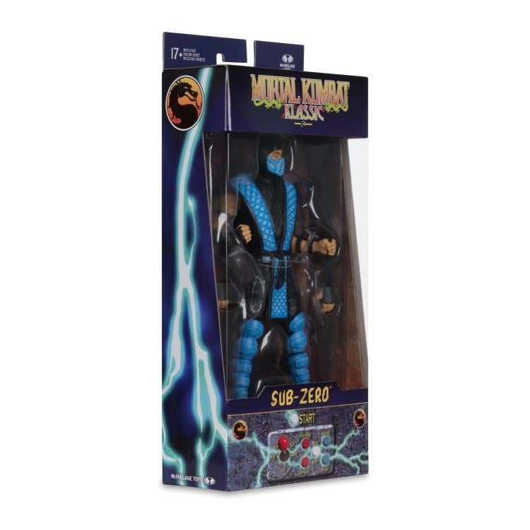 Mortal Kombat Klassic Sub-Zero 7" Action Figure Gallery Image 12